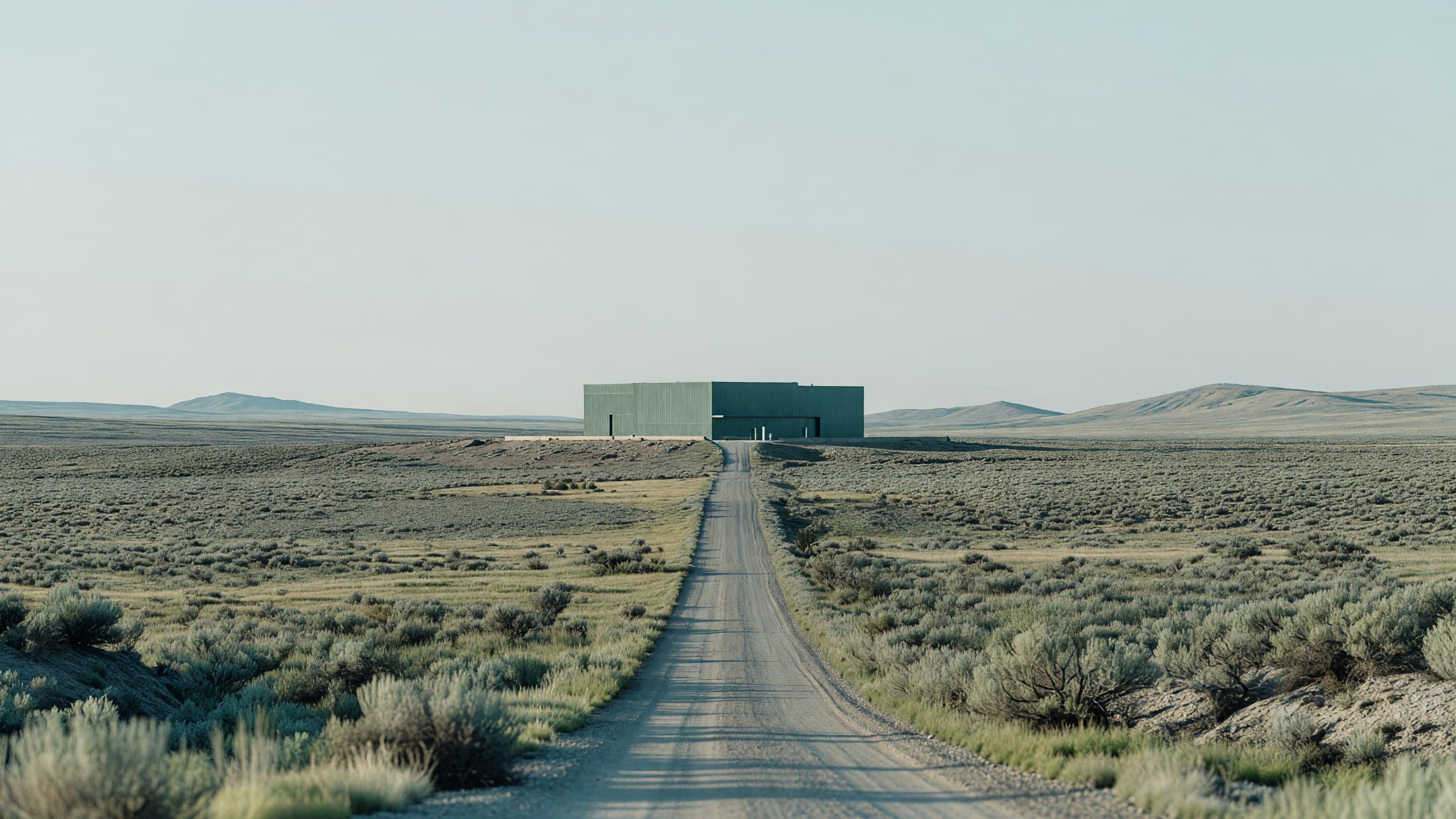 A lone test facility on the Idaho high desert — the $40 million Intermountain-West nuclear corridor investment leads today's brief. Illustration: NNN