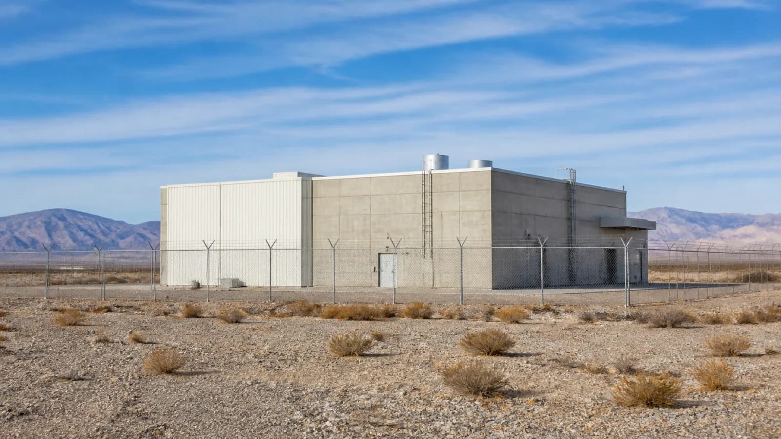 The National Criticality Experiments Research Center in Nevada, where Westinghouse tested the eVinci microreactor at zero-power criticality. Illustration: NNN