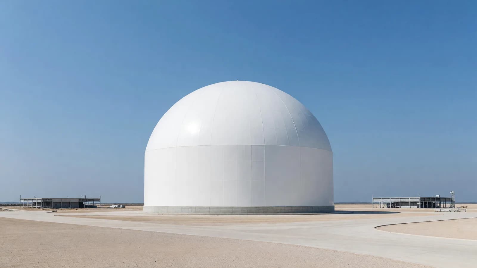 China's ACP100 Linglong One reactor building at the Changjiang nuclear site in Hainan, where hot functional testing is under way. Illustration: NNN