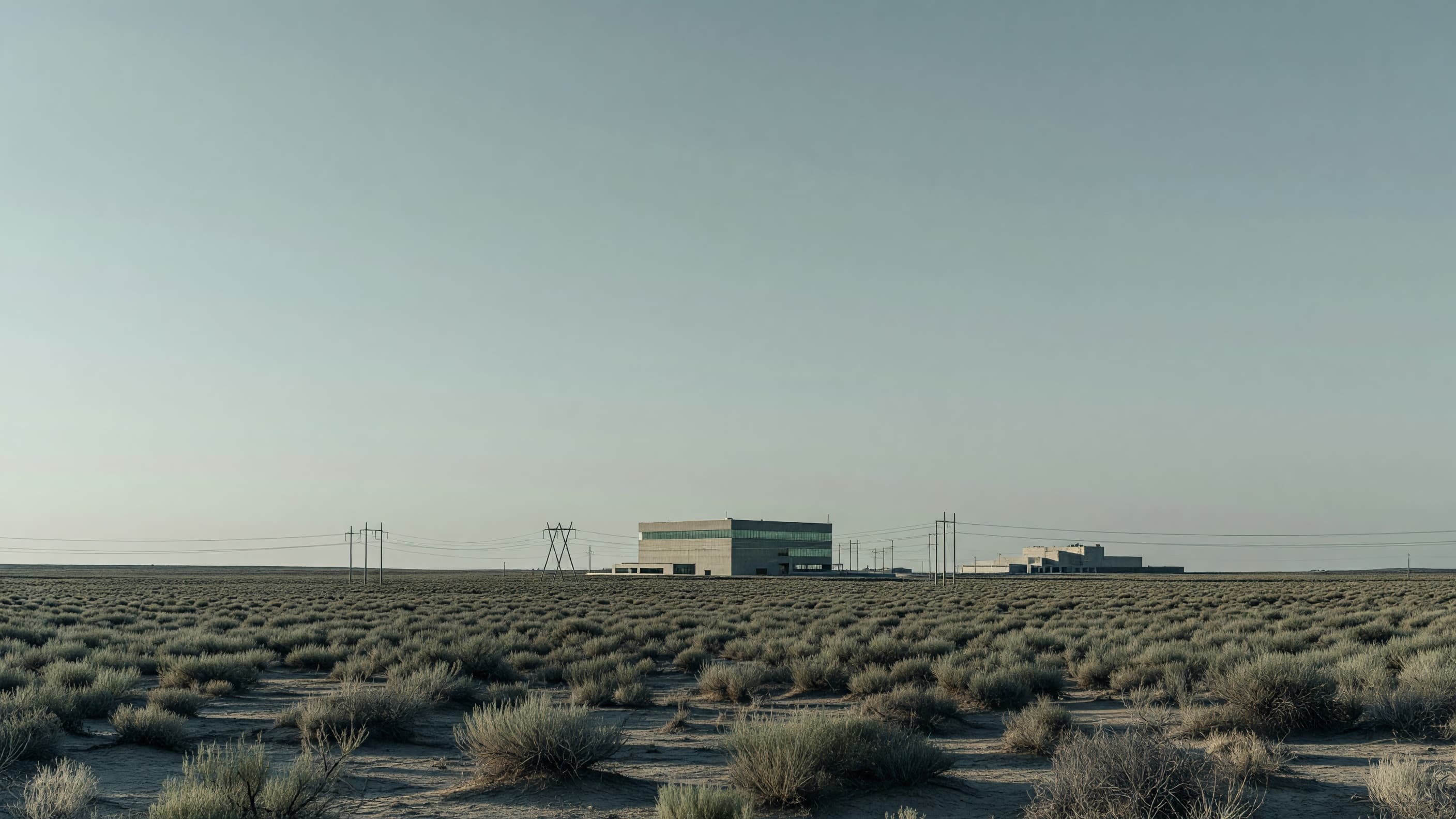 The Idaho National Laboratory desert campus, lead institution on Prometheus, the largest of 278 projects selected under the DOE's Genesis Mission AI-for-science awards. Illustration: NNN
