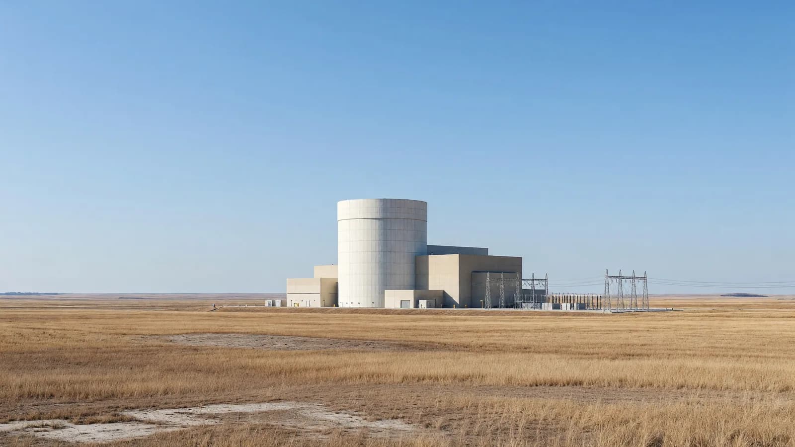 A single CANDU reactor building on an Indiana site under early evaluation by AtkinsRéalis, Hoosier Energy and the State of Indiana for a potential eight-unit, 6 GW project. Illustration: NNN