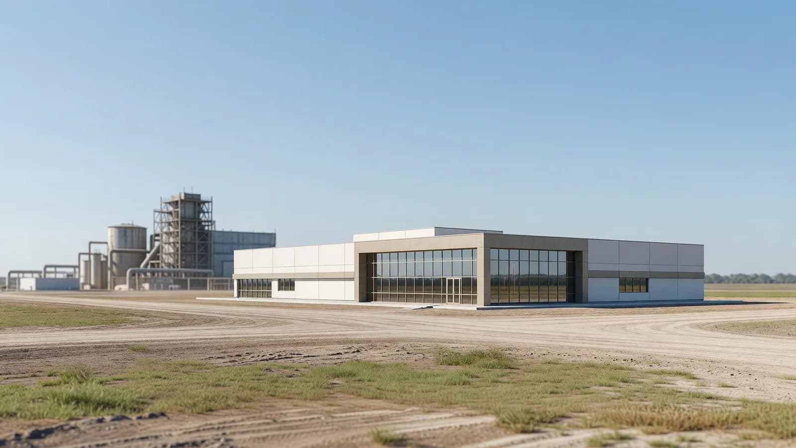 Proposed Paducah laser-enrichment facility in Kentucky. Illustration: NNN