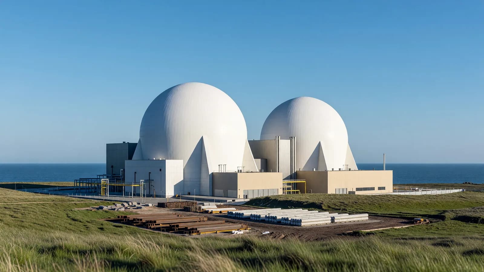 The Hartlepool nuclear site on England's north-east coast, preferred location for the first UK Xe-100 plant, as regulators open Generic Design Assessment of the design. Illustration: NNN