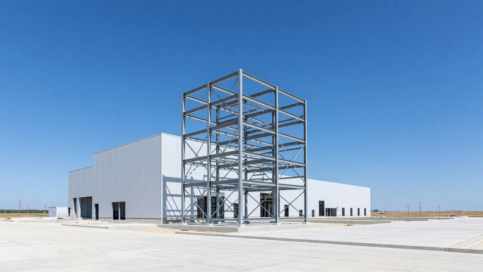 Westinghouse's planned LEU+ fuel factory beside its Columbia fuel fabrication facility in Hopkins, South Carolina. Illustration: NNN